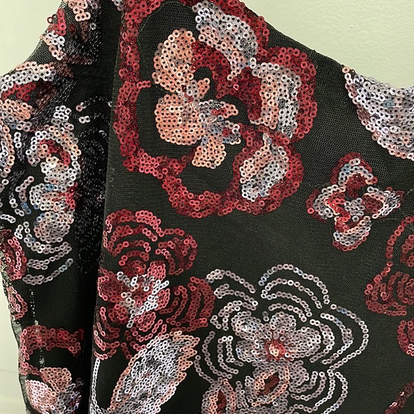 Sequin Evening Mini dress. Size M - Picture 2 of 6